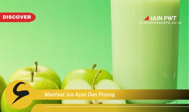 manfaat jus apel dan pisang