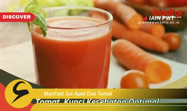 manfaat jus apel dan tomat