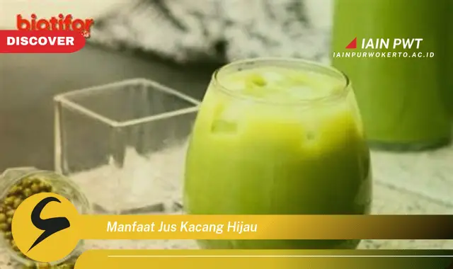 manfaat jus kacang hijau