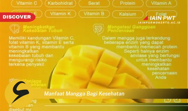 manfaat mangga bagi kesehatan