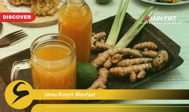 jamu kunyit manfaat