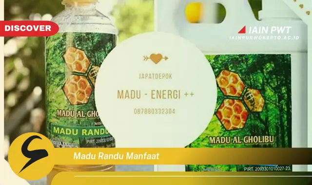 madu randu manfaat