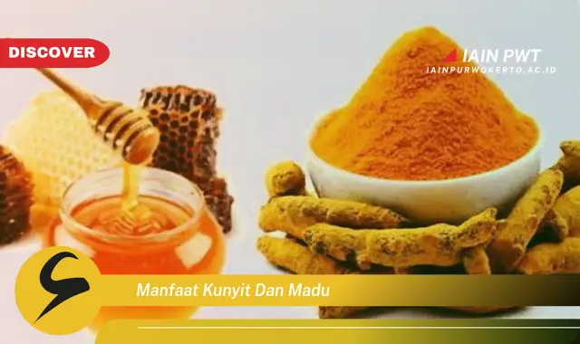 manfaat kunyit dan madu