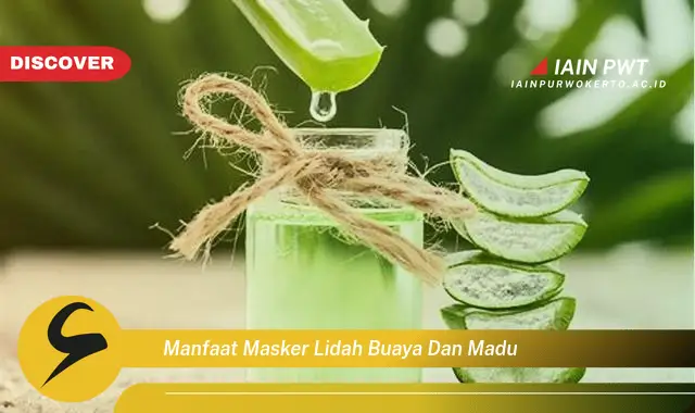 manfaat masker lidah buaya dan madu