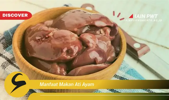 manfaat makan ati ayam