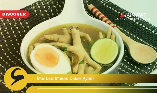 manfaat makan ceker ayam