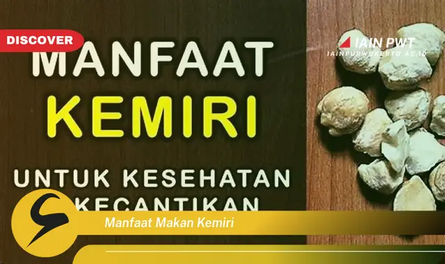 manfaat makan kemiri