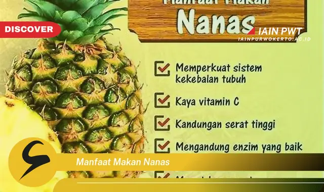 manfaat makan nanas