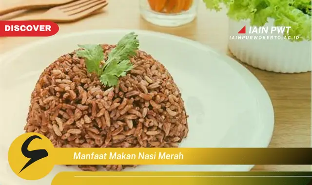 manfaat makan nasi merah