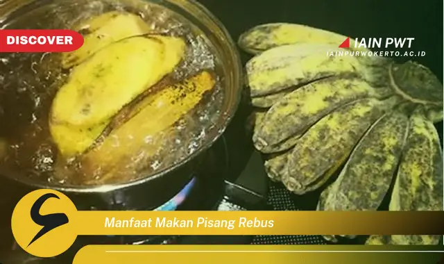 manfaat makan pisang rebus