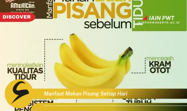 manfaat makan pisang setiap hari