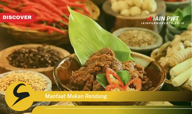 manfaat makan rendang