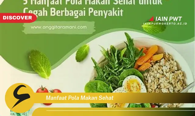 manfaat pola makan sehat