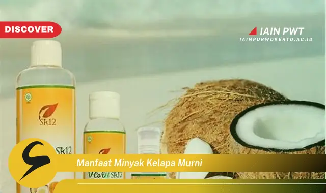 manfaat minyak kelapa murni