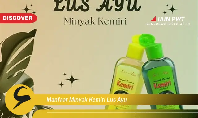 manfaat minyak kemiri lus ayu