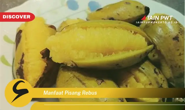 manfaat pisang rebus