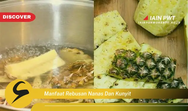 manfaat rebusan nanas dan kunyit