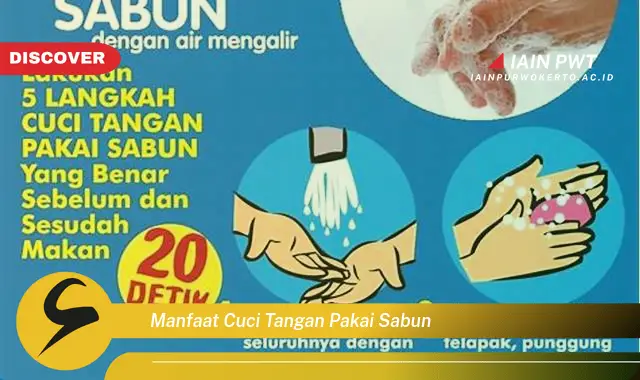 manfaat cuci tangan pakai sabun