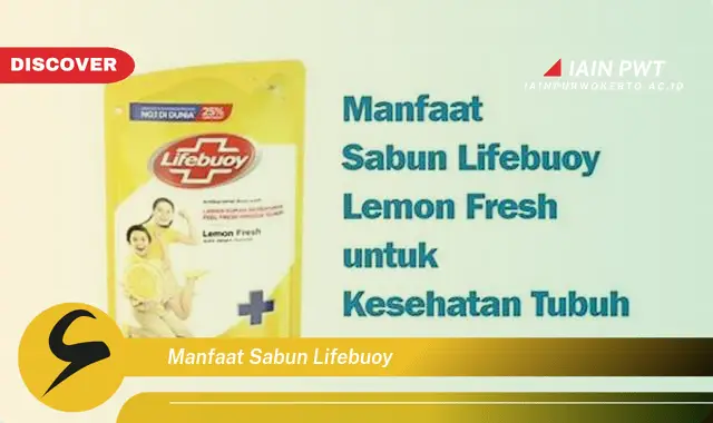 manfaat sabun lifebuoy