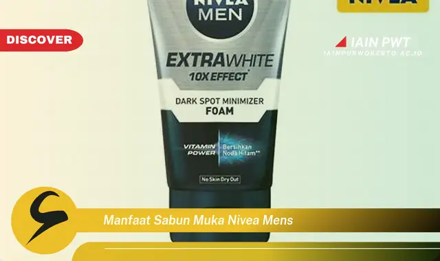 manfaat sabun muka nivea mens