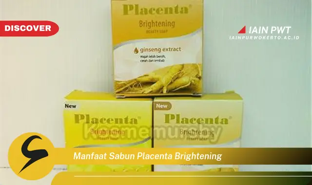 manfaat sabun placenta brightening