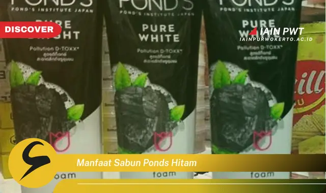 manfaat sabun ponds hitam manfaat sabun ponds hitam