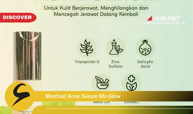 manfaat acne serum ms glow