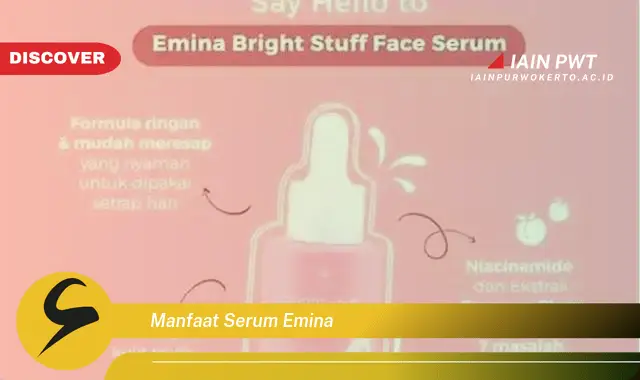 manfaat serum emina manfaat serum emina