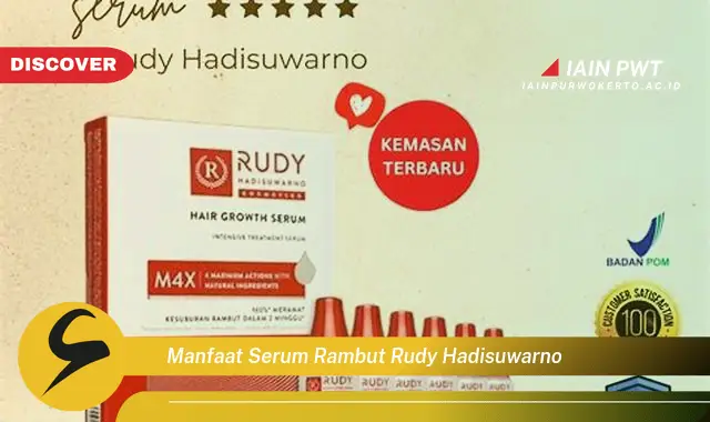 manfaat serum rambut rudy hadisuwarno