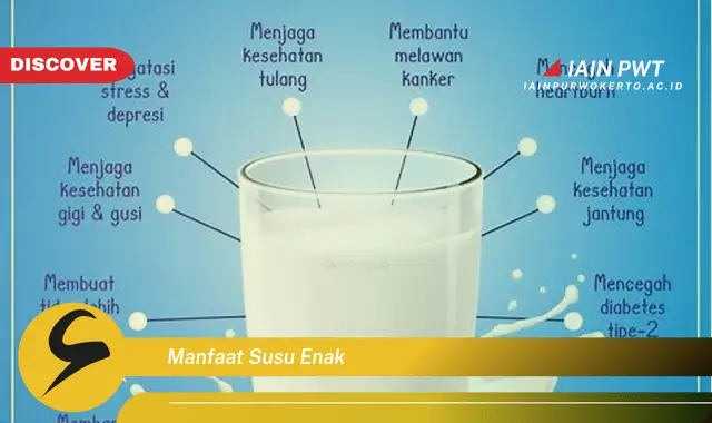 manfaat susu enak