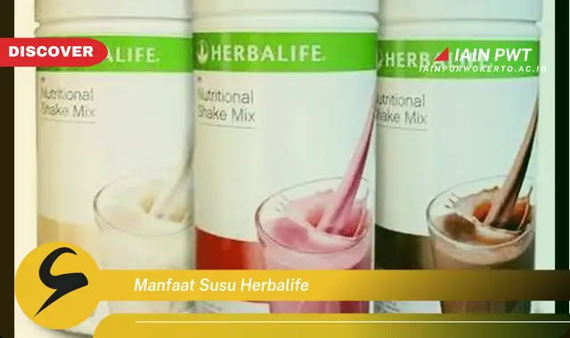 manfaat susu herbalife