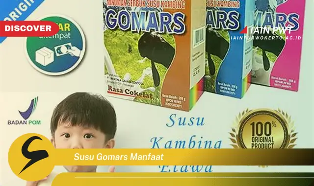 susu gomars manfaat