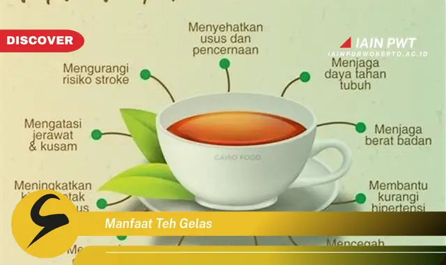 manfaat teh gelas