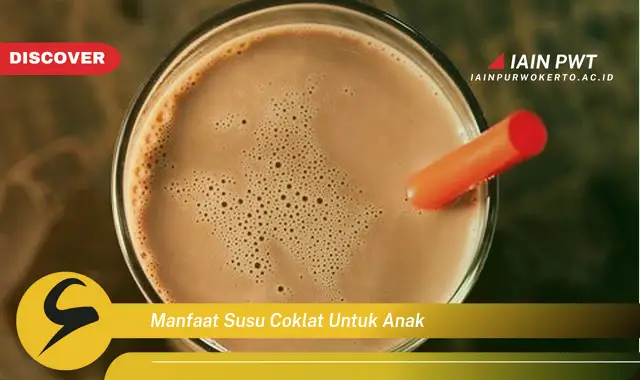 manfaat susu coklat untuk anak