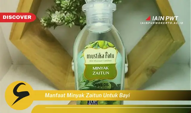 manfaat minyak zaitun untuk bayi