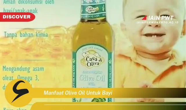 manfaat olive oil untuk bayi