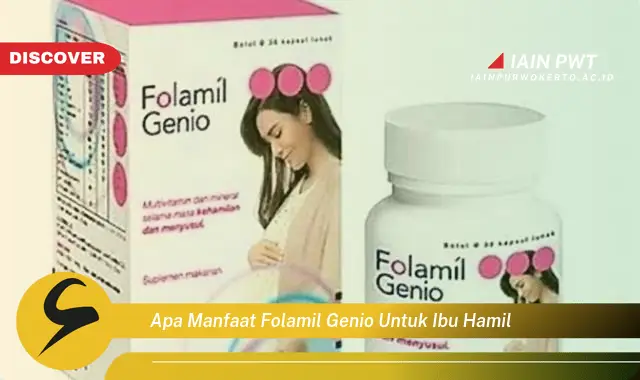 Ketahui Manfaat Folamil Genio untuk Ibu Hamil