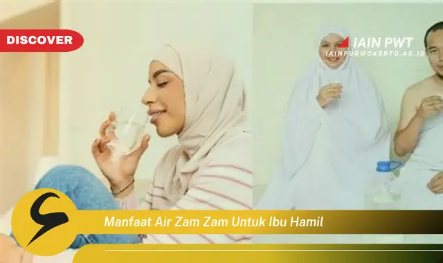 Ketahui 7 Manfaat Air Zam-Zam Bagi Ibu Hamil