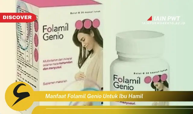 Ketahui 5 Manfaat Penting Folamil Genio Saat Hamil