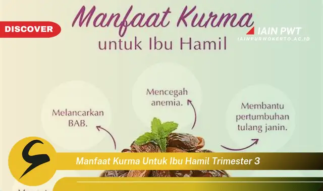 Temukan 7 Manfaat Kurma untuk Trimester Akhir Kehamilan