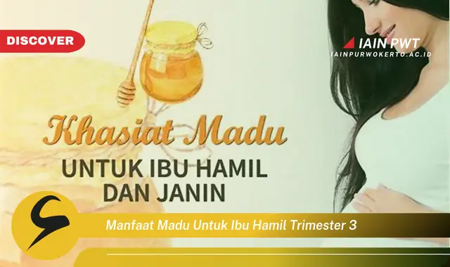 Ketahui 7 Manfaat Madu untuk Ibu Hamil Trimester Akhir