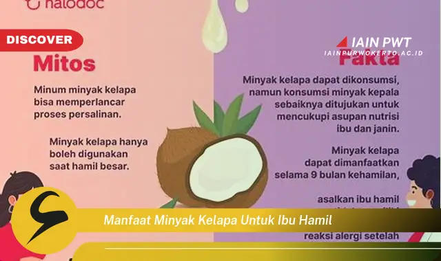 manfaat minyak kelapa untuk ibu hamil