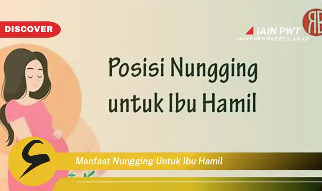 Ketahui 5 Manfaat Nungging Saat Hamil yang Mengejutkan