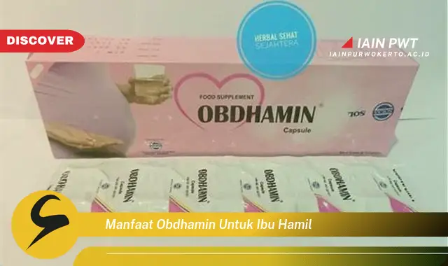 Ketahui 7 Manfaat Obdhamin untuk Kehamilan Sehat