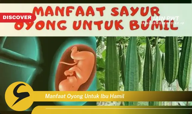 Ketahui 7 Manfaat Oyong untuk Kehamilan Sehat