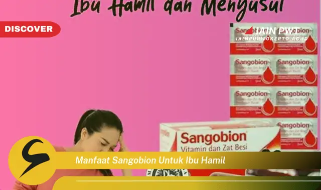 Ketahui 7 Manfaat Sangobion untuk Ibu Hamil