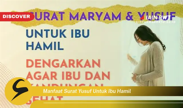 manfaat surat yusuf untuk ibu hamil