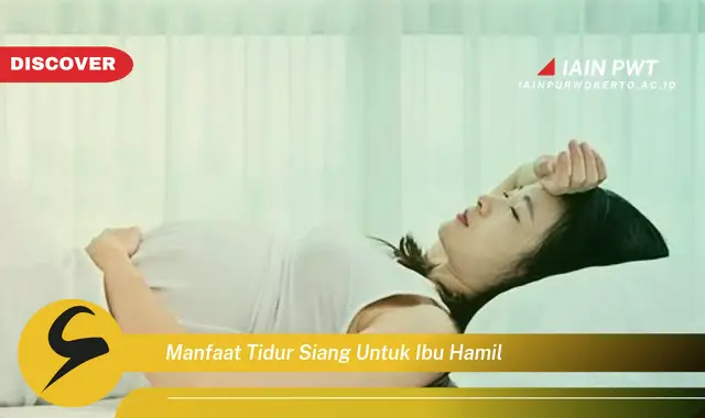 Ketahui 7 Manfaat Tidur Siang Ibu Hamil yang Menakjubkan