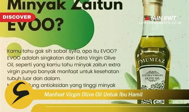 Ketahui 7 Manfaat Ajaib Minyak Zaitun untuk Ibu Hamil