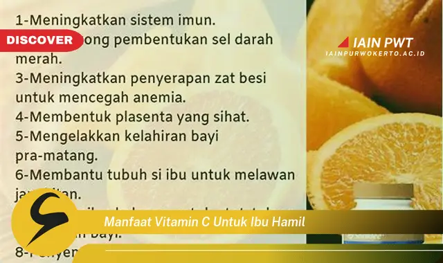 Ketahui 7 Manfaat Vitamin C untuk Kehamilan Sehat